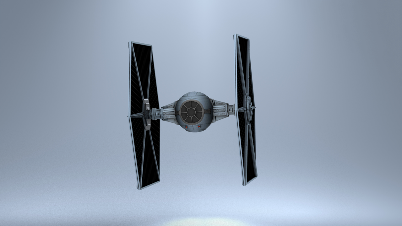 Tie Fighter | Blender