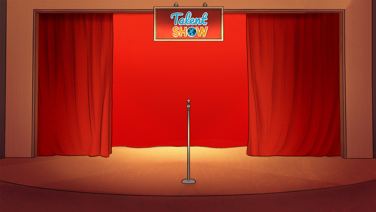 Talent Show Stage | 2D