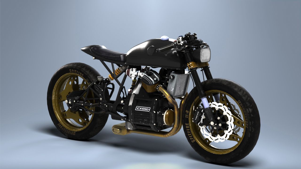 Agora.community | Honda CX650 | Maya