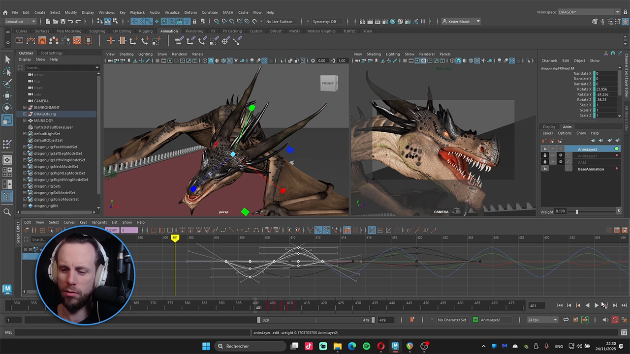 Spline and First Polish Pass - Demo